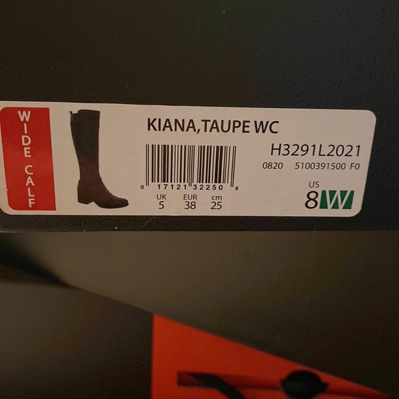 Naturalizer Suede Riding Boot Wide Calf - Picture 5 of 6